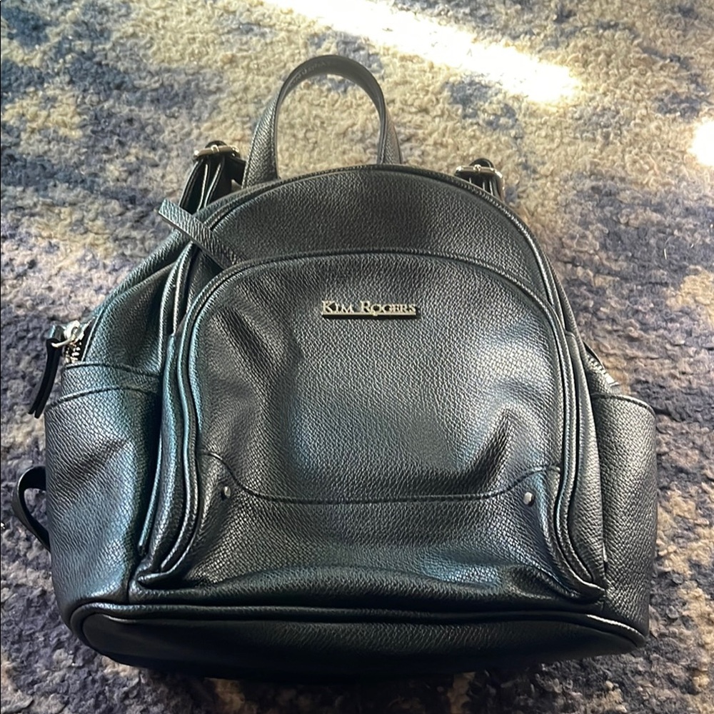 Kim Rogers Mini Leather Backpack